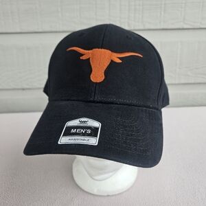 Fan Favorite University of Texas Longhorns Baseball Adjustable Cap Black Orange